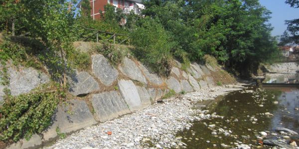 Il fiume Seveso in territorio di Parco Nord Milano Il fiume Seveso in territorio di Parco Nord Milano