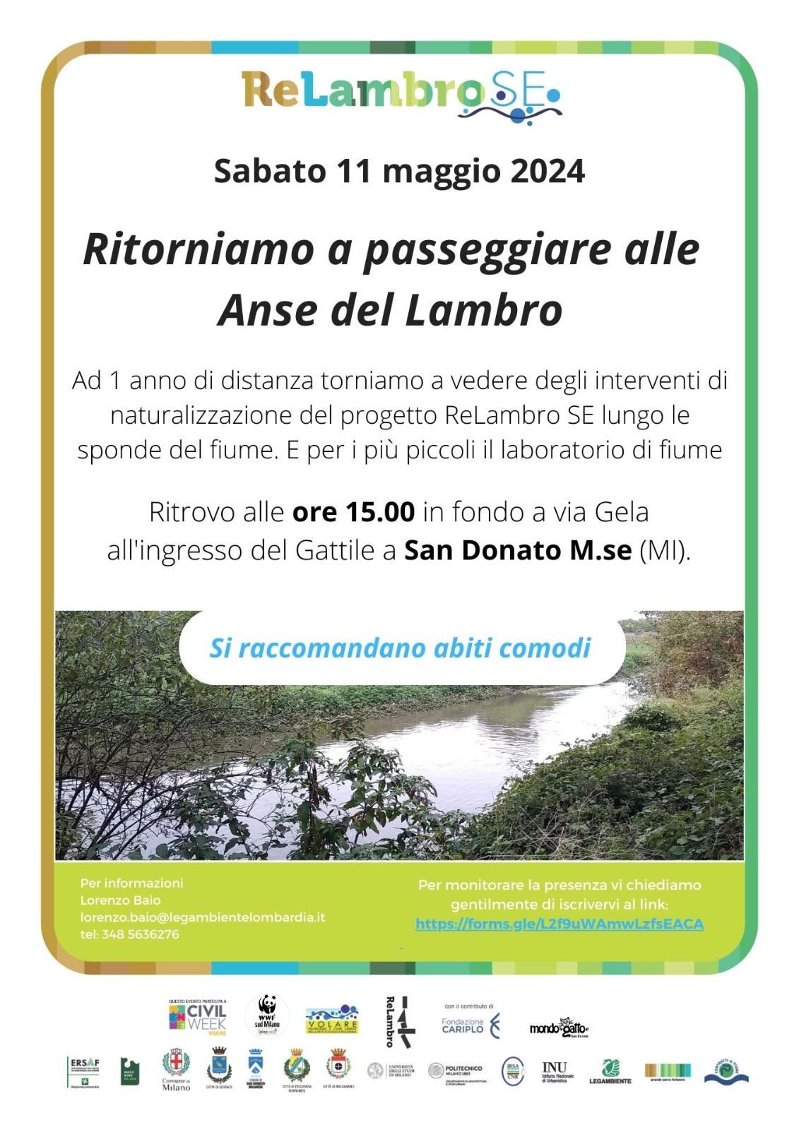 Legambiente WWF ReLambro SE a san donato